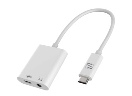 Scosche CAAPWT-SP Αντάπτορας Ήχου με Θύρα Φόρτισης USB-C-