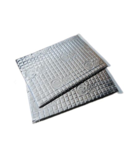 Silent Coat 2mm Mat Volume Silver Αντικραδασμικά Φύλλα Αυτοκινήτου 375 x 250 mm 20 Φύλλα (Σετ)-