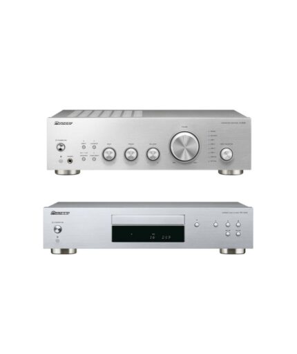 Pioneer Πακέτο με Stereo Ενισχυτή A-10AE και CD Player PD-10AE Silver (Σετ)-