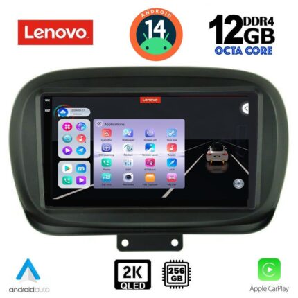 LENOVO SSZ 12134_CPA (9inc) MULTIMEDIA TABLET for FIAT 500Χ mod. 2014-2024