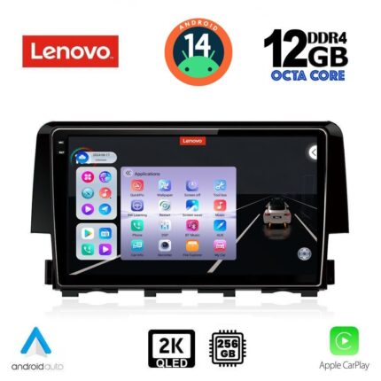 LENOVO SSZ 12191_CPA (9inc) MULTIMEDIA TABLET for HONDA CIVIC mod. 2016-2021