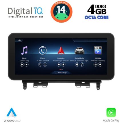 DIGITAL IQ TPK 16984_CPA (10.25'') MULTIMEDIA SYSTEM for MERCEDES C (W204) mod. 2007-2011