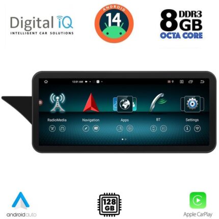 DIGITAL IQ TOP 16995_CPA (12.3") (NTG 4) MULTIMEDIA SYSTEM for MERCEDES GLK (X204) mod. 2009-2012