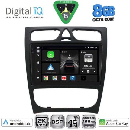 DIGITAL IQ BXF 11402_CPAA (9inc) MULTIMEDIA TABLET for MERCEDES C (W203) mod. 1999-2004