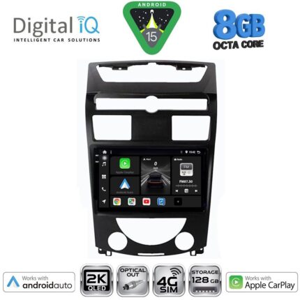 DIGITAL IQ BXK 20657_CPAA (10inc) MULTIMEDIA TABLET for SSANGYONG REXTON mod. 2006-2015