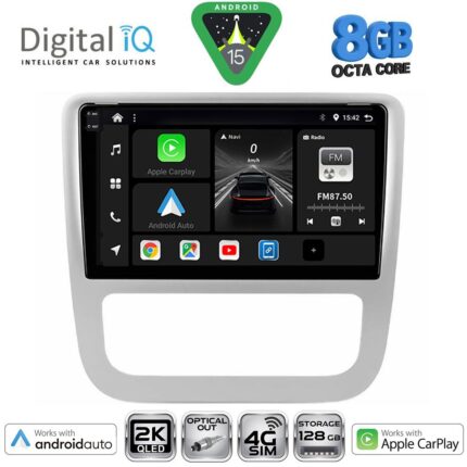 DIGITAL IQ BXK 20751_CPAA CLIMA (9inc) MULTIMEDIA TABLET for VW EOS mod. 2006-2016 - SCIROCCO mod. 2011-2014