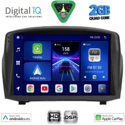DIGITAL IQ BXC 3154B_CPAA (9inc) MULTIMEDIA TABLET for FORD FIESTA mod. 2008-2017)