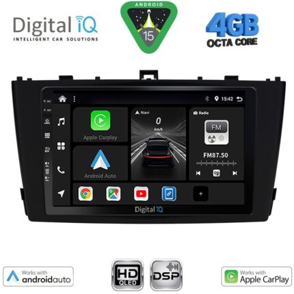 DIGITAL IQ BXF 6705BL_CPAA (9inc) MULTIMEDIA TABLET for TOYOTA AVENSIS (T27) mod. 2009-2015 (BLACK)