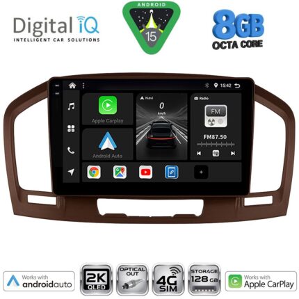 DIGITAL IQ BXK 20491BR_CPAA (9inc) MULTIMEDIA TABLET for OPEL INSIGNIA  mod.2008-2013 (BROWN)