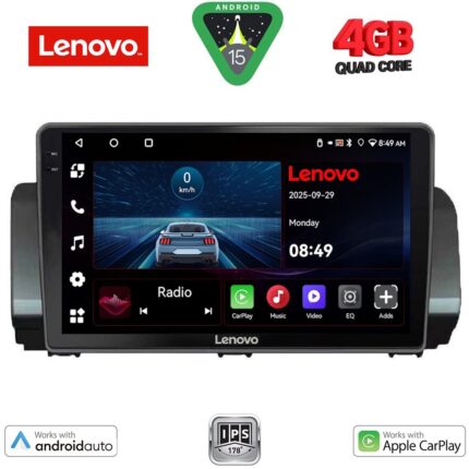 LENOVO LVE 8109_CPAA (9inc) MULTIMEDIA TABLET for DACIA LOGAN - SANDERO - JOGGER mod. 2020-2026