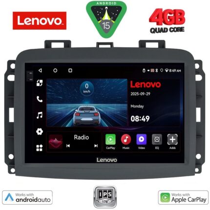 LENOVO LVE 8132_CPAA (10inc) MULTIMEDIA TABLET for FIAT 500L mod. 2012-2024