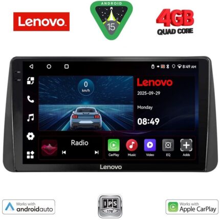 LENOVO LVE 8149_CPAA DASH (9inc) MULTIMEDIA TABLET for FIAT TIPO mod. 2018-2023