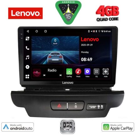 LENOVO LVE 8304_CPAA (9inc) MULTIMEDIA TABLET for KIA CEED - XCEED mod. 2018-2022
