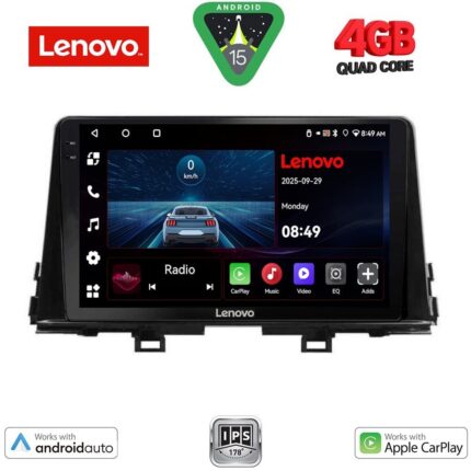 LENOVO LVE 8310_CPAA (9inc) MULTIMEDIA TABLET for KIA PICANTO mod. 2021-2026