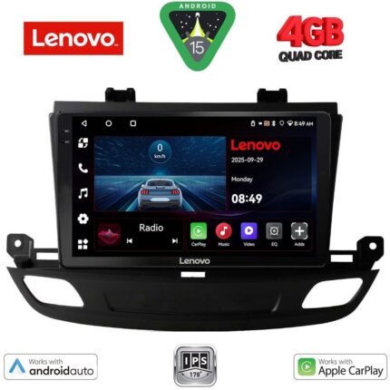 LENOVO LVE 8493_CPAA (9inc) MULTIMEDIA TABLET for OPEL INSIGNIA mod. 2018-2024
