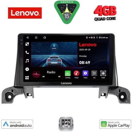 LENOVO LVE 8519_GPS (9inc) MULTIMEDIA TABLET for PEUGEOT 3008 - 5008 mod. 2016-2024