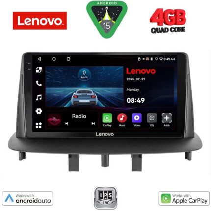 LENOVO LVE 8556_CPAA (9inc) MULTIMEDIA TABLET for RENAULT MEGANE 3 mod. 2009-2016