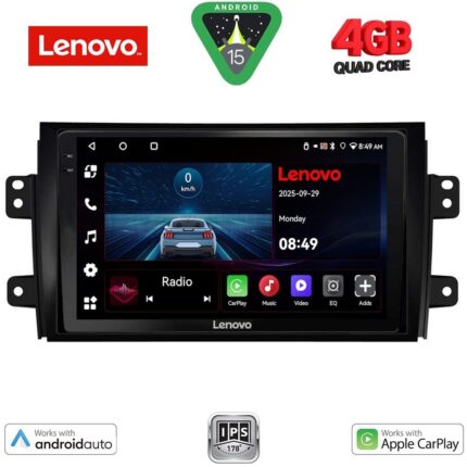 LENOVO LVE 8688_CPAA (9inc) MULTIMEDIA TABLET for FIAT SEDICI – SUZUKI SX4 mod. 2005-2013