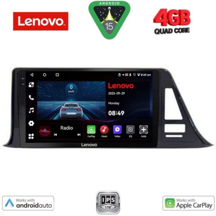 LENOVO LVE 8709_CPAA (9inc) MULTIMEDIA TABLET for TOYOTA CH-R mod. 2017-2023