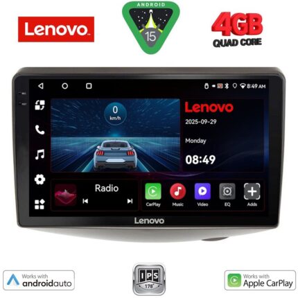 LENOVO LVE 8735_CPAA (9inc) MULTIMEDIA TABLET for TOYOTA YARIS mod. 1999-2006