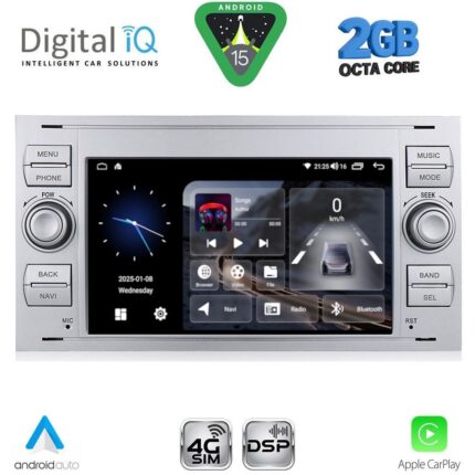 DIGITAL IQ BLF 302S_CPA (7" DECK) MULTIMEDIA SYSTEM for FORD mod. 2004-2008