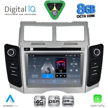 DIGITAL IQ BLM 729_CPA (7" DECK) MULTIMEDIA OEM for TOYOTA YARIS mod. 2006-2011