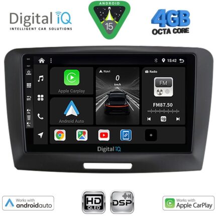 DIGITAL IQ BXF 6604A_CPAA (9inc) MULTIMEDIA TABLET for SKODA SUPERB mod. 2008-2015