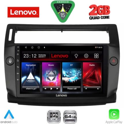 LENOVO LVD 2084BL_CPA (9inc) MULTIMEDIA TABLET for CITROEN C4  mod. 2004-2011 (BLACK)