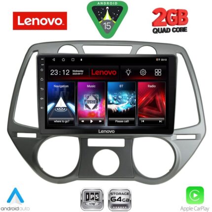 LENOVO LVD 2228_CPA A/C (9inc) MULTIMEDIA TABLET for HYUNDAI i20 mod. 2008-2012