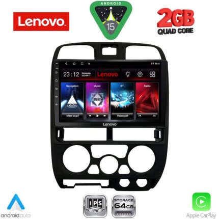 LENOVO LVD 2253BL_CPA (9inc) MULTIMEDIA TABLET for ISUZU D-MAX mod. 2002-2008 (BLACK)