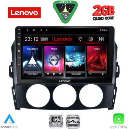 LENOVO LVD 2392_CPA (9inc) MULTIMEDIA TABLET for MAZDA MX5 mod. 2005-2015