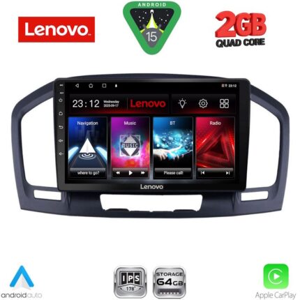 LENOVO LVD 2491BL_CPA (9inc) MULTIMEDIA TABLET for OPEL INSIGNIA  mod. 2008-2013 (BLACK)