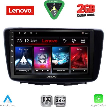 LENOVO LVD 2672_CPA (9inc) MULTIMEDIA TABLET for SUZUKI BALENO mod. 2016-2022