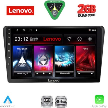 LENOVO LVD 2704BL_CPA (9inc) MULTIMEDIA TABLET for TOYOTA AVENSIS (T25) mod. 2003-2009 (BLACK)