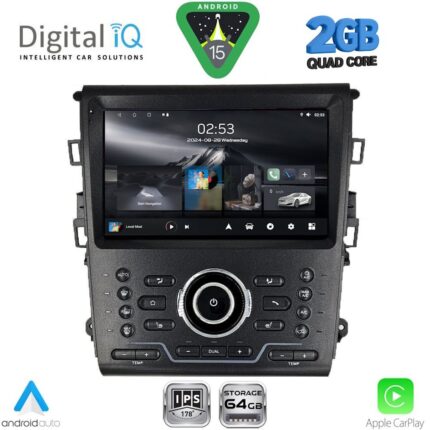 DIGITAL IQ RSD 1164_CPA CLIMA (9inc) MULTIMEDIA TABLET for FORD MONDEO mod. 2014-2023