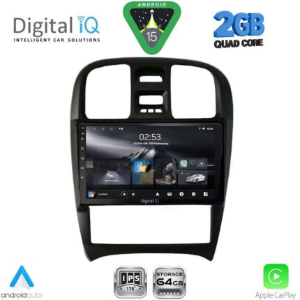 DIGITAL IQ RSD 1247_CPA (9inc) MULTIMEDIA TABLET for HYUNDAI SONATA mod. 2000-2006