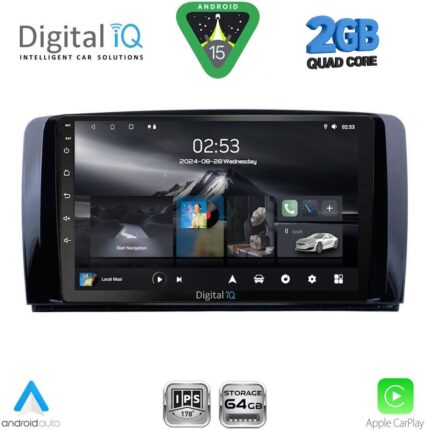 DIGITAL IQ RSD 1422_CPA (9inc) MULTIMEDIA TABLET for MERCEDES R (W251) mod. 2006-2015