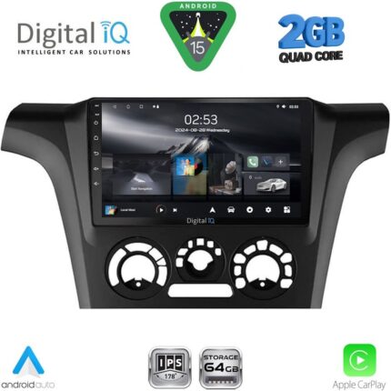 DIGITAL IQ RSD 1441_CPA A/C (9inc) MULTIMEDIA TABLET for MITSUBISHI OUTLANDER mod. 2001-2005