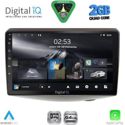 DIGITAL IQ RSD 1735_CPA (9inc) MULTIMEDIA TABLET for TOYOTA YARIS mod. 1999-2006