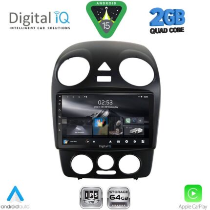 DIGITAL IQ RSD 1742_CPA (9inc) MULTIMEDIA TABLET for VW BEETLE mod. 2004-2011