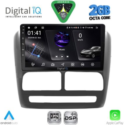 DIGITAL IQ RSF 4137_CPA (9inc) MULTIMEDIA TABLET for FIAT DOBLO mod. 2010-2015