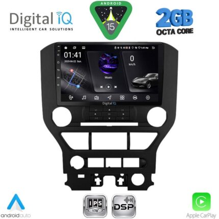 DIGITAL IQ RSF 4166_CPA (9inc) MULTIMEDIA TABLET for FORD MUSTANG mod. 2015-2020