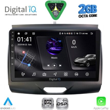 DIGITAL IQ RSF 4172_CPA (9inc) MULTIMEDIA TABLET for FORD RANGER mod. 2015-2018