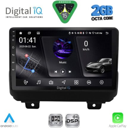 DIGITAL IQ RSF 4298_CPA (9inc) MULTIMEDIA TABLET for JEEP WRANGLER mod. 2018-2026