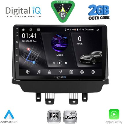 DIGITAL IQ RSF 4362_CPA (9inc) MULTIMEDIA TABLET for MAZDA 2 mod. 2014-2023