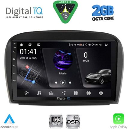 DIGITAL IQ RSF 4427_CPA (9inc) MULTIMEDIA TABLET for MERCEDES SL (R230) FACELIFT mod. 2006-2012