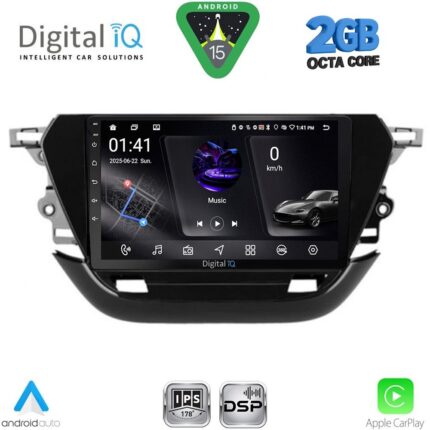 DIGITAL IQ RSF 4487_CPA (9inc) MULTIMEDIA TABLET for OPEL CORSA F mod. 2019-2024