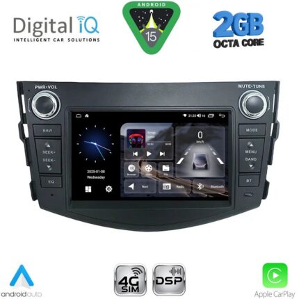 DIGITAL IQ BLF 317_CPA (7" DECK) MULTIMEDIA OEM for TOYOTA RAV 4 mod. 2006-2012