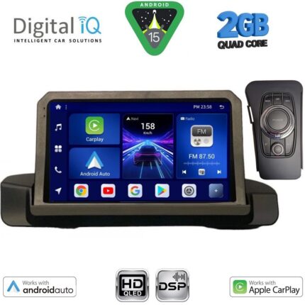 DIGITAL IQ BXC 3044_CPAA (9inc) MULTIMEDIA TABLET for BMW S.3 (E90-91-92) mod. 2005-2012