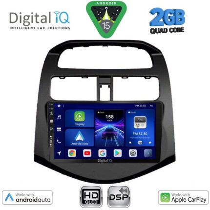 DIGITAL IQ BXC 3078_CPAA (9inc) MULTIMEDIA TABLET for CHEVROLET SPARK mod. 2009-2015